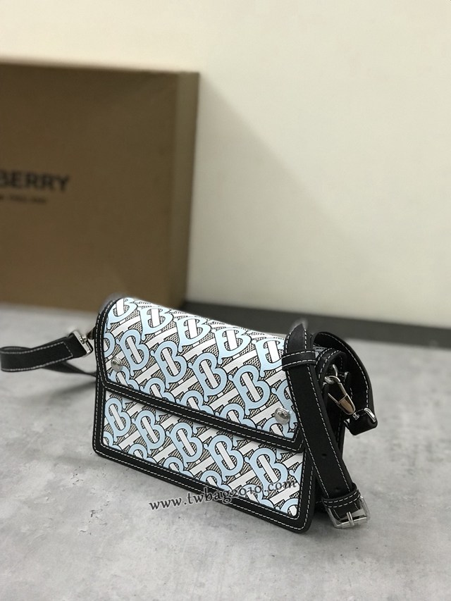 Burberry專門店新款精巧斜背包 巴寶莉品牌Horseferry印花女士肩背包 yxb1162